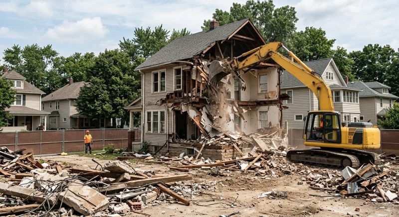Home Demolition Service in Roseville, CA