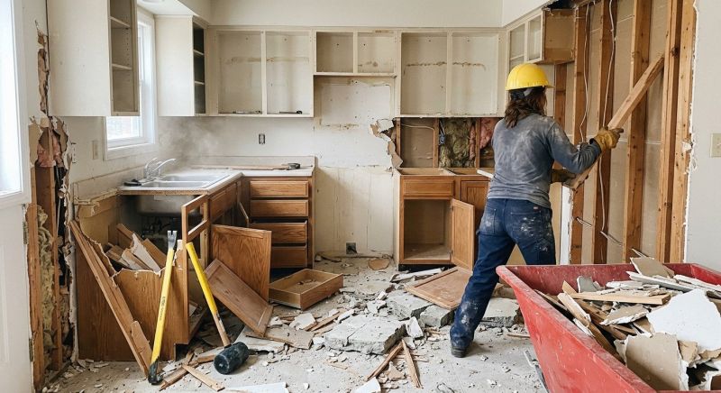 Closet Demolition in Sacramento, CA