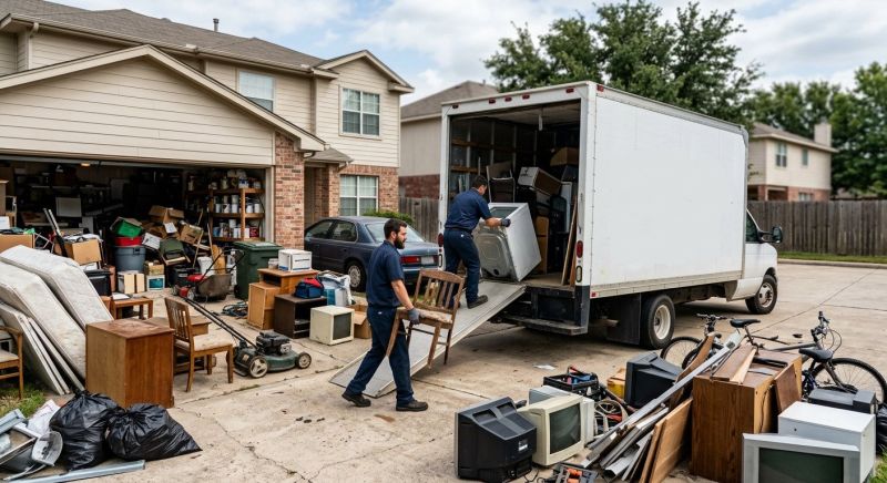 Garage Junk Hauling in Roseville, CA