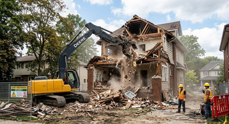 House Demolition Service in South Houston, TX