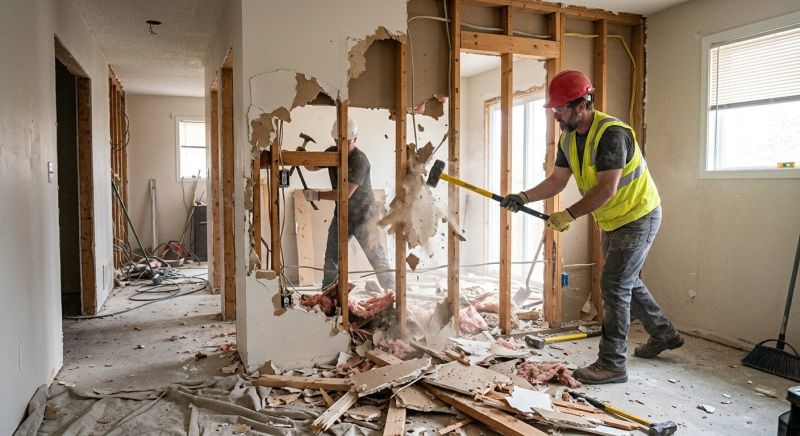 Interior Renovation Demolition in Bergen County, NJ