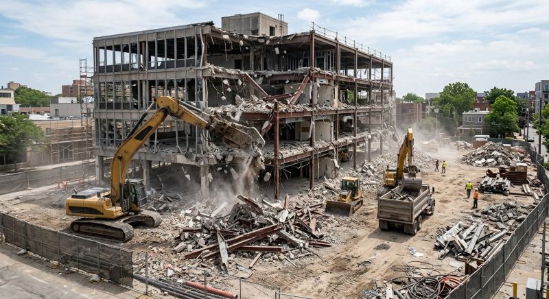 Parking Lot Removal in Houston, TX