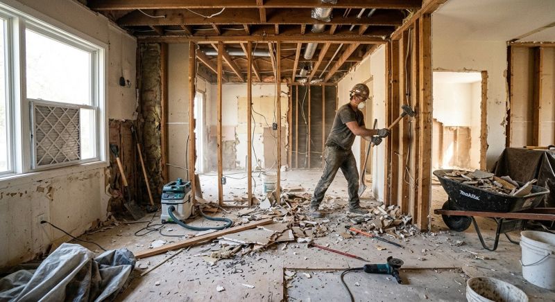 Room Demolition in Bergen County, NJ
